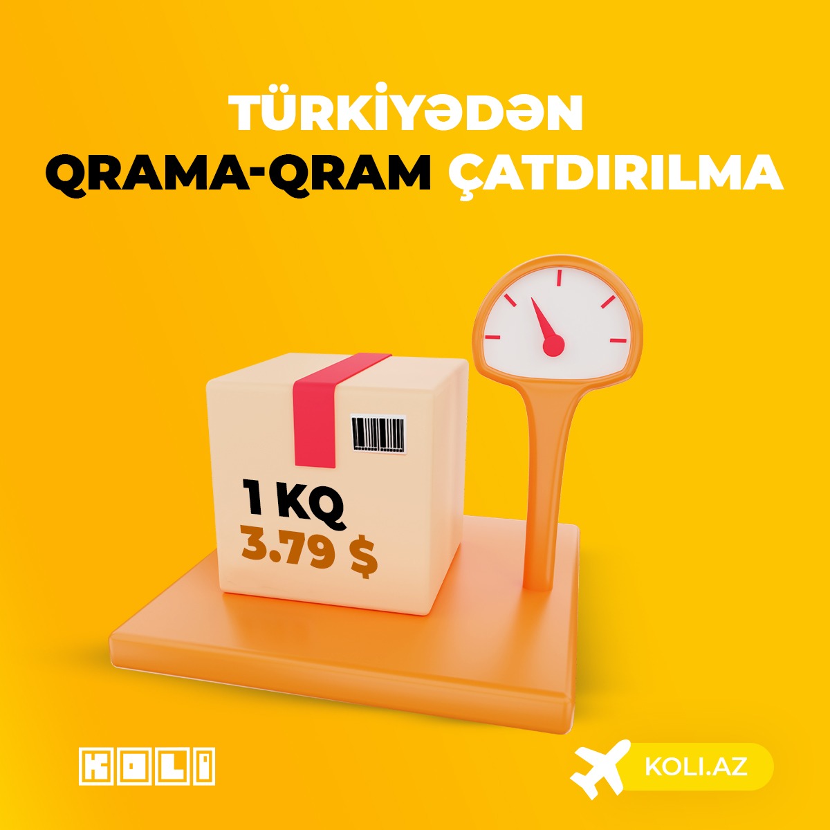 Türkiyədən Qrama-Qram çatdırılma